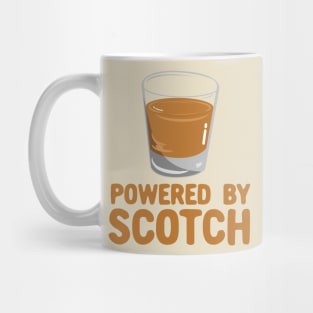 Powered By Scotch - Scotch Drinkers Gift Mug